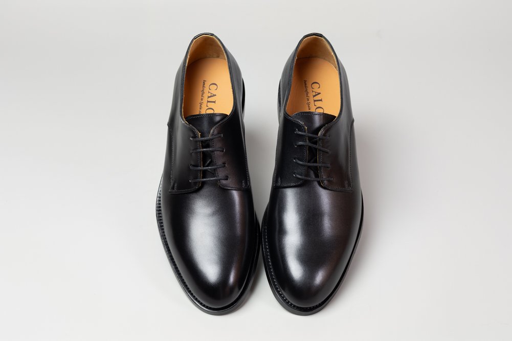 Albert Black New-7 Albert Black Men's Derby Shoes, Top View