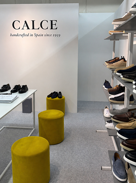 Stand de Calce en Pitti Uomo